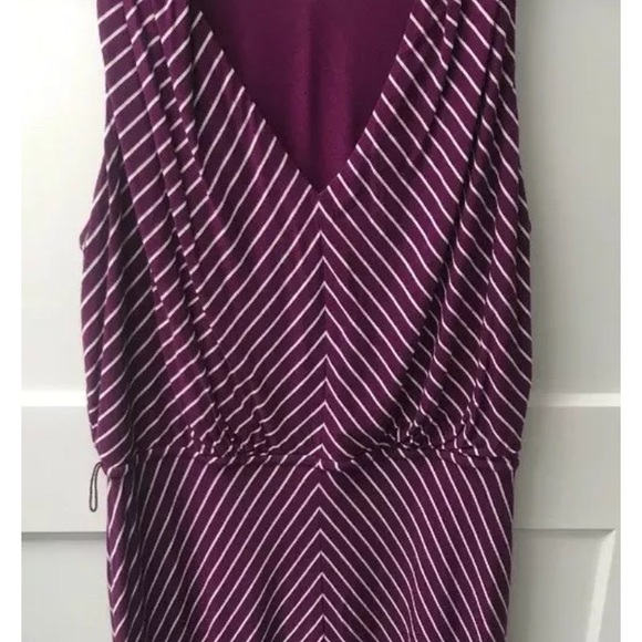 LOFT Women’s Stretch Long Sleeves Dress Striped S - Picture 3 of 8